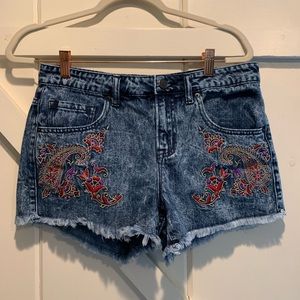 Jean shorts